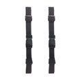 thumbnail image 2 of 2pcs Backpack Chest Belt Nylon Waist Strap with Quick Release Buckle for Hiking Waist Strap Black, 2 of 8
