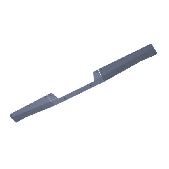 20C GLADIATOR SPORT/RUBICON/OVERLAND/ECO DIESEL/MOJAVE HIGH CLEARANCE COMP REAR BUMPER CENTER SKID