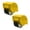 Yellow 2PC, variant on Parsley Chopper Parsley Chopper For Tabouleh Parsley Chopper Roller Parsley Chopper Machine Manual Chopper Vegetable Cutter Multi Purpose Vegetable Cutter