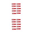 thumbnail image 3 of Thinsony 10 Pcs Bicycle Cable End Caps Professional Wear-resistant Universal Shifting Shifting Red 2Set, 3 of 6