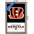 thumbnail image 2 of NFL Cincinnati Bengals - Logo 21 Wall Poster with Magnetic Frame, 22.375" x 34", 2 of 4
