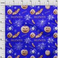 thumbnail image 3 of oneOone Velvet Blue Fabric Halloween Sewing Craft Projects Fabric Prints By Yard 58 Inch Wide, 3 of 4