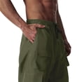 thumbnail image 4 of Plebaso Pantalon Cargo pour Homme, Pantalon de Randonnée Décontracté à Cordon, Léger, Uni, Pantalon de Travail d'Extérieur pour Homme, 4 of 4