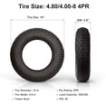 thumbnail image 2 of Hi-Run Stud 4.80/4.00-8 4PR Wheelbarrow Tire, 2 of 5