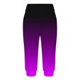 thumbnail image 4 of Yuyuzo Womens Capri Pants High Waisted Drawstring Sweatpants Running Gym Cropped Trousers with Pockets, 4 of 6