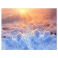 thumbnail image 2 of Montagnes Carpathiennes Frosty - Impression d'Art Photo Paysage sur Toile, 2 of 3