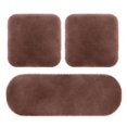 thumbnail image 1 of Estbridge 3 Sets Car Front Rear Seat Plush Cushion  Soft Warm Faux  Winter Auto Seat Cover  Plush Vehicle Seat Protector Pad With Non-Slip Backing  Car Accessories, 1 of 4