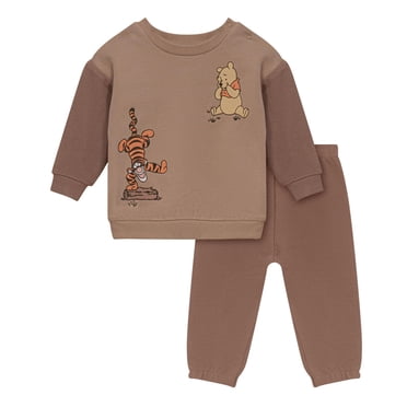 Disney Winnie The Pooh Baby Boys' 2-piece Sweatshirt and Pants Set