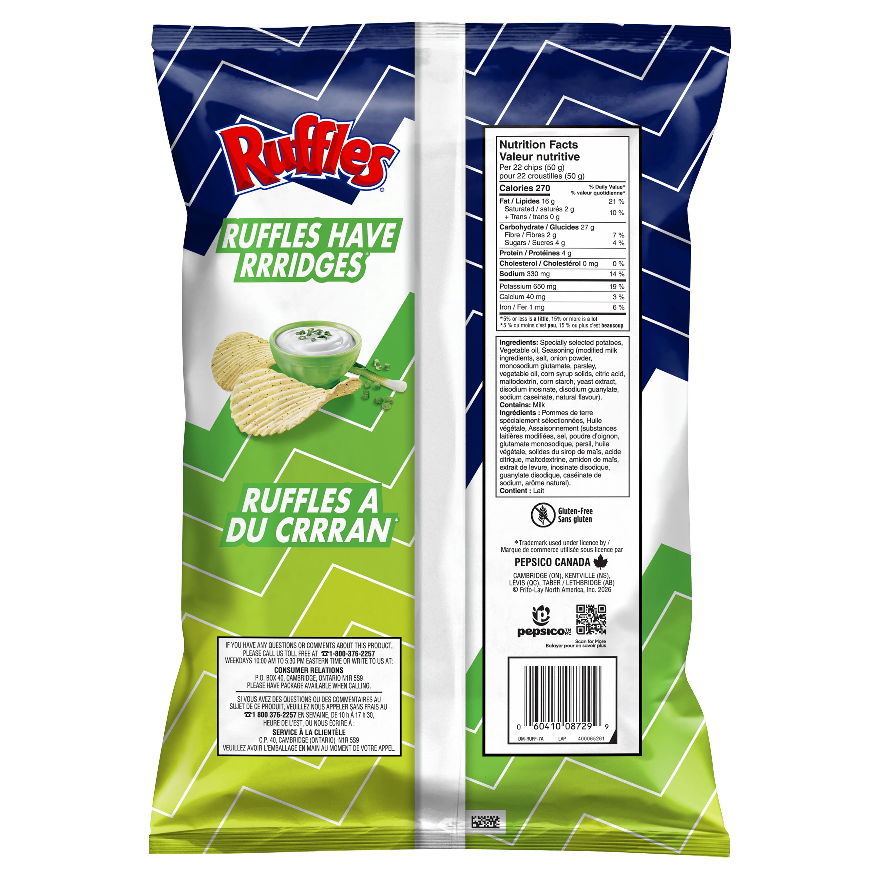 Ruffles Sour Cream 'N Onion