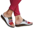 thumbnail image 5 of Qertyioot Chaussures Pantoufles Décontractées pour Dames Femmes, Mode, Couleurs Mixtes, à Enfiler, 5 of 5