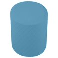 thumbnail image 1 of DOLITY Housses de Pouf Lavables en Machine Housse de Repose-Pieds Housse de Pouf pour Salon Bleu, 1 of 8