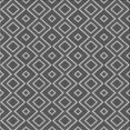 thumbnail image 1 of Ahgly Company Machine Washable Indoor Square Transitional Black Area Rugs, 6' Square, 1 of 7