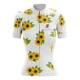 thumbnail image 1 of Maillot de Cyclisme pour Femme à Tournesols Floraux - 5TG, 1 of 3
