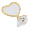 thumbnail image 1 of Nail Art Tool, Fine Workmanship Small Size Resin+ Nail Art Display Stand  For Home Use And Nail Salon White Bottom Gold Frame, 1 of 8