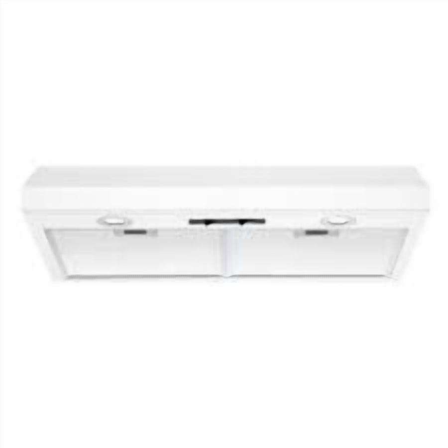 Vissani 30-inch 250CFM Convertible Under Cabinet Range Hood with 2-Speed Setting in White