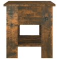 thumbnail image 3 of vidaXL Coffee Table Smoked Oak 40x40x42 cm Engineered wood, 3 of 4
