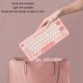 thumbnail image 4 of Clavier et Souris Sans Fil Combo, Clavier d'Ordinateur Ergonomique Pleine Taille avec Repose-Poignet, Souris Sans Fil Réglable 3DPI, Compatible OS, 4 of 8