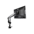 thumbnail image 4 of StarTech.com Desk Mount Monitor Arm for Single VESA Display up to 32" or 49" Ultrawide 8kg/17.6lb, Full Motion Articulating & Height Adjustable w/ Cable Management, C-Clamp, Grommet Mount - Single Monitor Arm - Mounting kit (arm assembly, VESA mount) - full-motion adjustable arm - for monitor - solid steel - screen size: 32"-49" - desk-mountable, 4 of 10