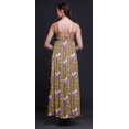 thumbnail image 3 of Bimba Rayon Floral Ladies Printed Backless Spaghetti Strap Long Maxi Evening Party Dress-XX-Large, 3 of 5