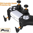 thumbnail image 2 of Game Controller Skin for PS5, Anti-Slip Soft Silicone Protective Cover Case for PlayStation 5 Wireless Controller with 4 Thumb Grip Caps and L2R2 Trigger Extenders, 2 of 8
