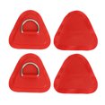 thumbnail image 1 of 4 Pcs D  Patchs, Stainless Steel D  Pad Accessories For Inflatable Boat  Kayak Surfboard Paddle Board Dinghy SUP, 1 of 8