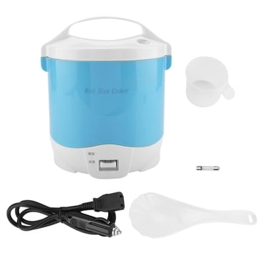 Electric Rice Cooker For Cars Food Steamer Portable Rice Cooker Multifunctional Rice Cooker Electric Food Steamer 24V 180W 1.6L Electric Portable Multifunctional Rice Cooker Food