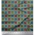 thumbnail image 1 of Soimoi Poly Georgette Fabric Flower Artistic Printed Fabric 1 Yard 52 Inch Wide, 1 of 3