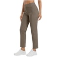 thumbnail image 1 of Golf Pants for Women Stretch Breathable Casual Solid Color Cropped Pants 1 Pc, 1 of 9