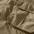 thumbnail image 5 of Styesk Mens Shorts Men's Pockets Cargo Pants Casual Button Classic Summer Short With Multi Pockets, 5 of 5