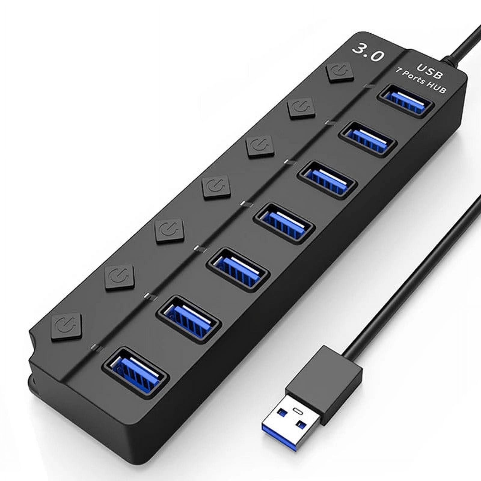 Usb Hub for Laptop,Usb Splitter for Laptop -Port Hub 3.0 Hub Four-Port Expander Usb Computer Splitter Usb 3.0 Hub,Usb Expander Hub,Usb Splitter for Charging