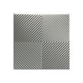 thumbnail image 1 of Fasade Quattro Argent Silver Wall Panel Sample 12" x 12", 1 of 1