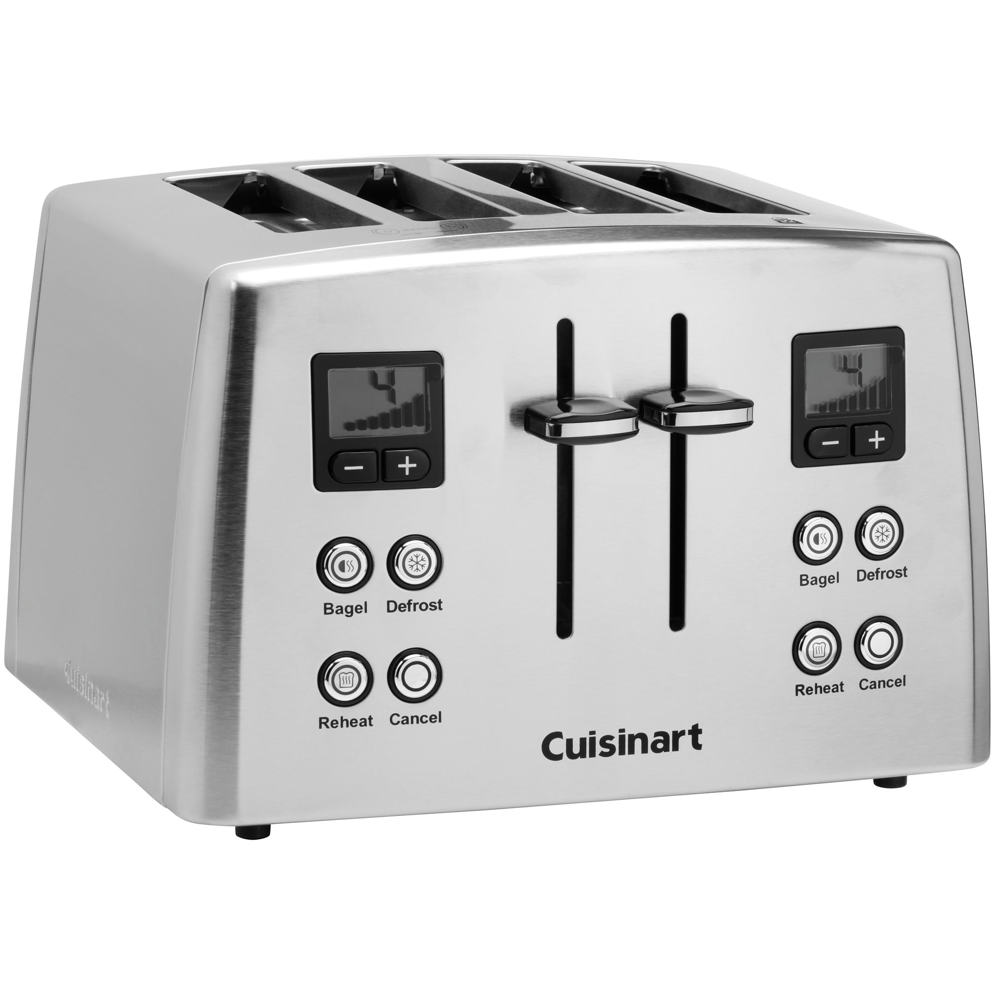 Cuisinart Countdown 4-Slice Toaster, Stainless Steel