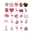 thumbnail image 1 of 100Pcs Flamingo Graffiti Stickers Multipurpose Luggage Water Mug Scrapbook Decals, 1 of 8