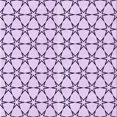 thumbnail image 1 of Ahgly Company Tapis d'Intérieur Lavable à la Machine, Carré, Transitionnel, Fleur Violette Violette, Tapis de Zone, 4 Pieds Carré, 1 of 7