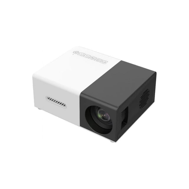 Qocolhg Movie Portable Projector Low Noise Video Projector 1080p TV Projector Mini Projector Wired Same Screen 200 Inch Large Projection Screen Home Projector Smart Projector Tech Gadgets Mini TV