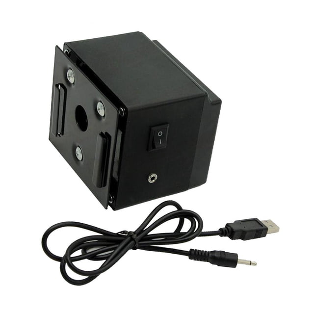 DOLITY Moteur de Rôtissage Électrique pour BBQ, Moteur de Rôtissoire de Gril Barbecue Robuste pour l'Extérieur