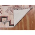 thumbnail image 4 of Casavani Flat Weave Custom Living Room Rug, Brown 3x3 ft, 4 of 6