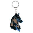 thumbnail image 2 of KITTEHIGM Wolf Key Chain Plateau Wolf Key Chain, Plateau Wolf Decoration, Wolf Key Chain Gift, Key Decoration Womens Deals #55, 2 of 5
