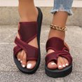 thumbnail image 2 of Sandals For Women Orthopedic Slippers Open Toe Orthotic Slides With Plantar Fasciitis Arch Support Clearance Sale, 2 of 6
