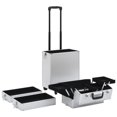 thumbnail image 5 of vidaXL Make-up Trolley Aluminium Silver, 5 of 5