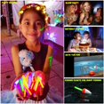 thumbnail image 3 of POPGIFTU 200 Mini Glow Sticks (1.96") &acirc;?? 8 Bright Colours, Bulk Glow-in-the-Dark Sticks for, 3 of 9