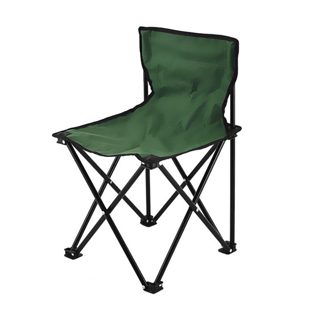 CSChome Chaise Pliante Chaise de Camping Tabouret Pliant Portable Design Ergonomique Taille Compacte avec Dossier