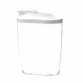 thumbnail image 2 of sdhkgrrt under $5 2Pcs Cereal Dispenser, Plastic Cereal Dispenser,Food Storage Container,Kitchen Grain Organizer,Transparent Rice Container,Pantry Organization Box, 2 of 8