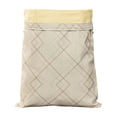 thumbnail image 2 of Amzcrzy Cloth Bread Bag Zipper Beeswax Bread Bag Reusable Food Storage Bag Double Layer Beeswax Wrap Bag with Buckle Fresh Keeping Bag for Bread Fruit Vegetables Snacks Home and Kitchen, 2 of 6