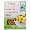 Jovial, Organic Brown Rice Pasta, Elbows, Gluten Free, 12 oz (340 g)