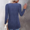 thumbnail image 4 of Pompotops Mode Femmes Casual en Vrac Leapard Imprimé Irrégulière Épissage Col Rond Tees Tops, 4 of 8