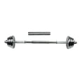 thumbnail image 1 of Dumbbell Extension Bar Rod Extender Pole Joiner Coupler for 25~28mm Bars - 30cm, 1 of 8