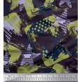 thumbnail image 1 of Soimoi Blue Rayon Fabric Dot,Insect & Texture Print Fabric by Yard 56 Inch Wide, 1 of 3