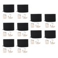 thumbnail image 2 of Esquirla Polyester Élastique s, pour Enfants et Adultes, Bottes de Course de Remplacement Noires, 2 of 7