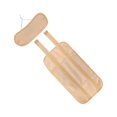 thumbnail image 2 of Youkk Cloth Aid To Castor Oil Durable Reusable Castor Oil Pack Maintain Body Health Wrapping Kit khaki Waist pack+neck pack 1Set, 2 of 6